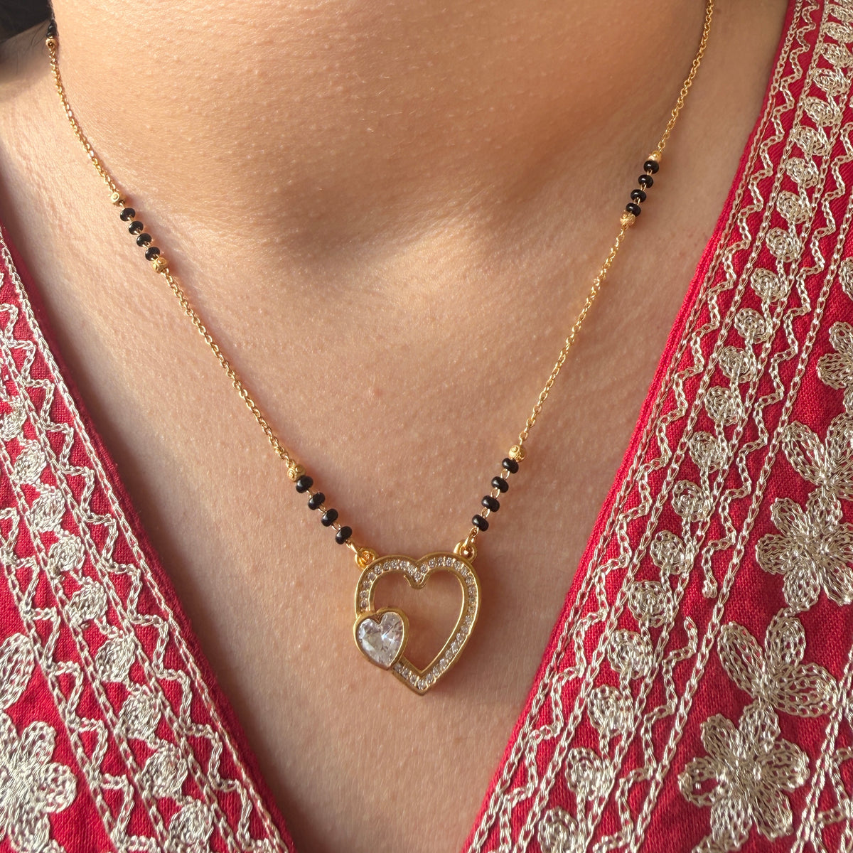 Hiya Open-Heart Mangalsutra