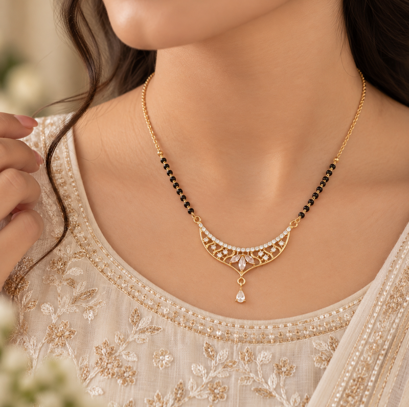 Chandni Crescent Mangalsutra