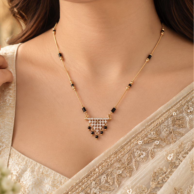 Latkan Tassel Mangalsutra