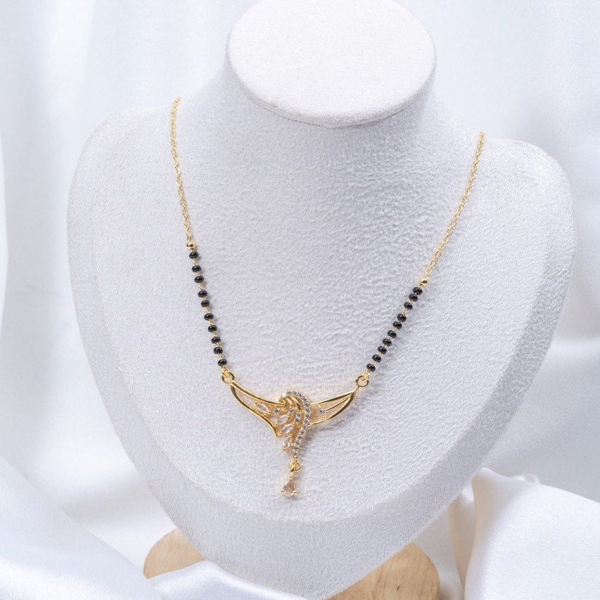 Lehar Swirl Mangalsutra