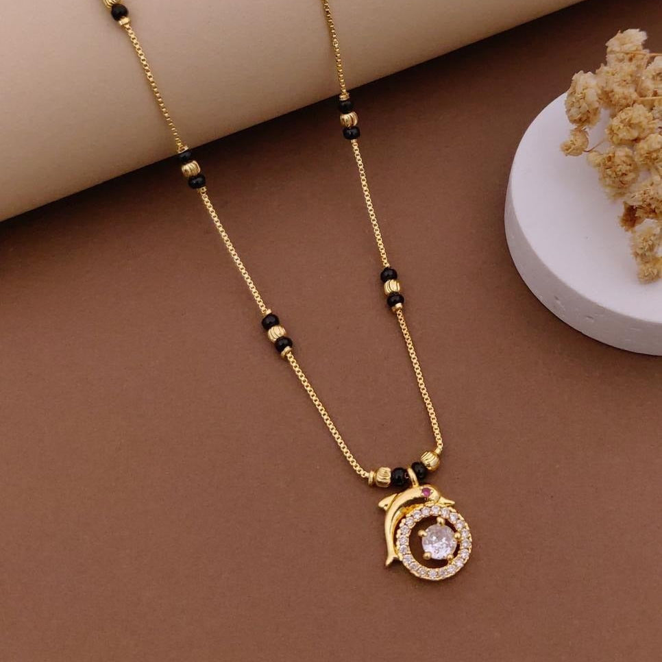 Mina Dolphin Mangalsutra