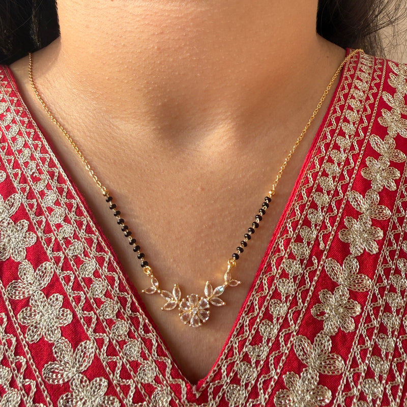 Nargis Floral Mangalsutra
