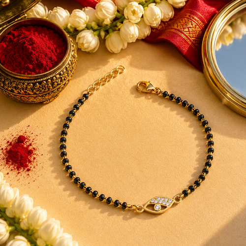 Nazar Eye Mangalsutra Bracelet