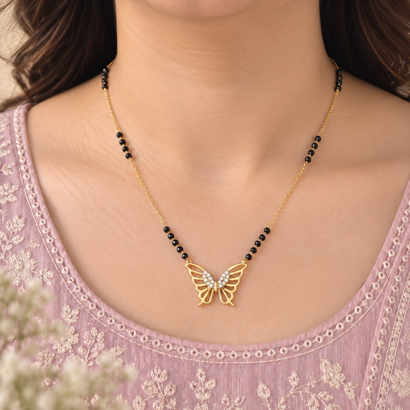 Titli Butterfly Mangalsutra