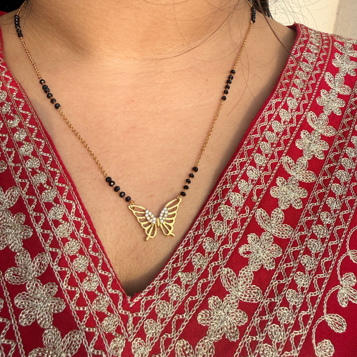 Titli Butterfly Mangalsutra
